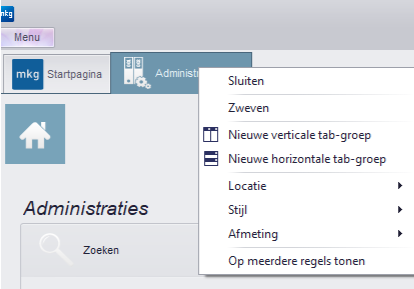 Algemene instellingen van modules